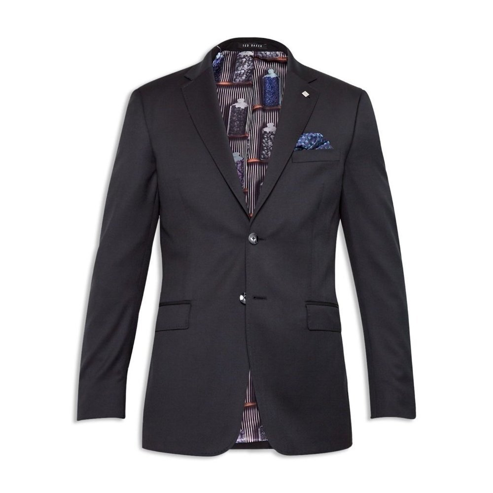 TED BAKER Mens Debonair Wool 2 Button Sport Coat